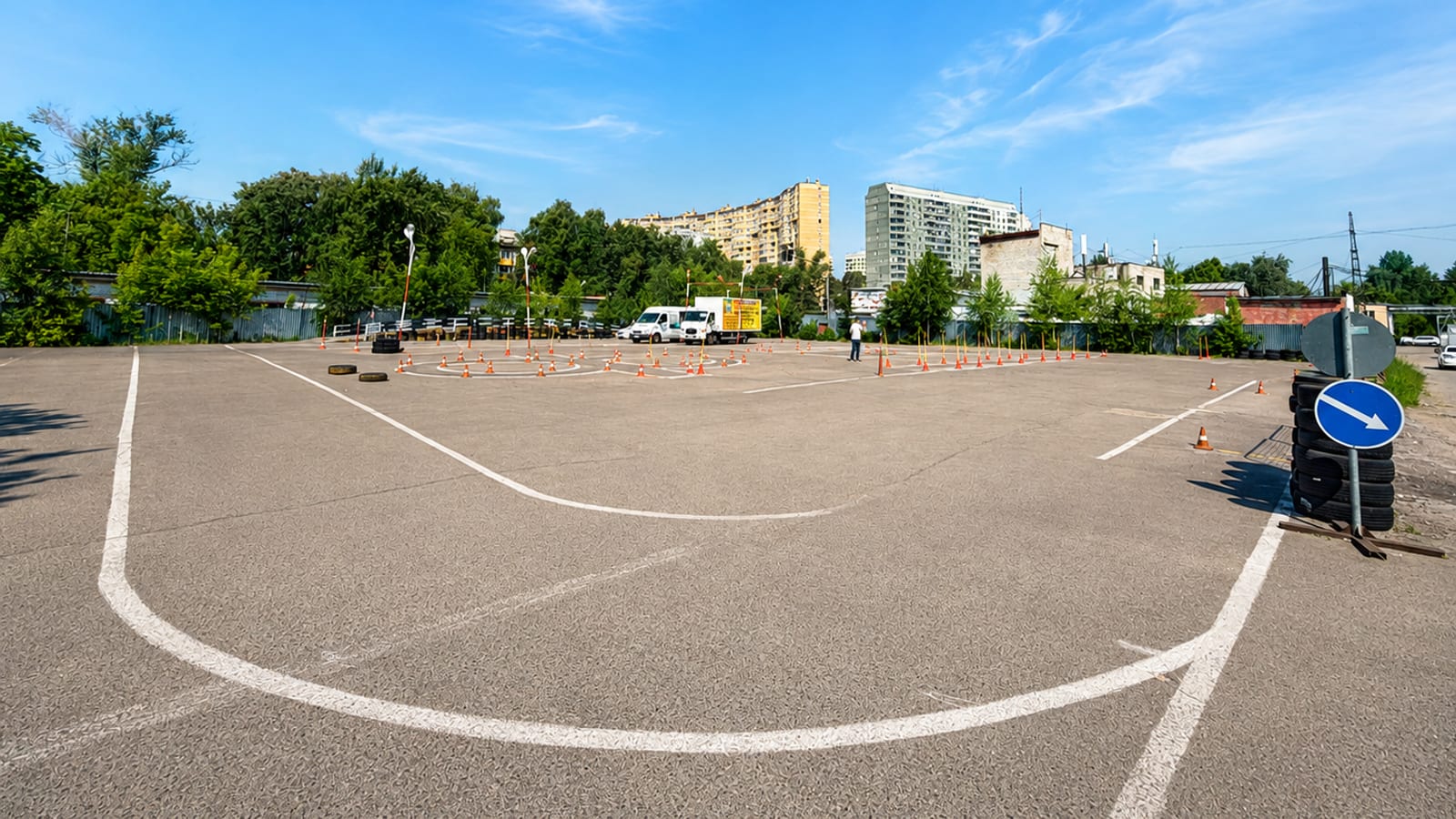 Наш автодром в Юбилейном